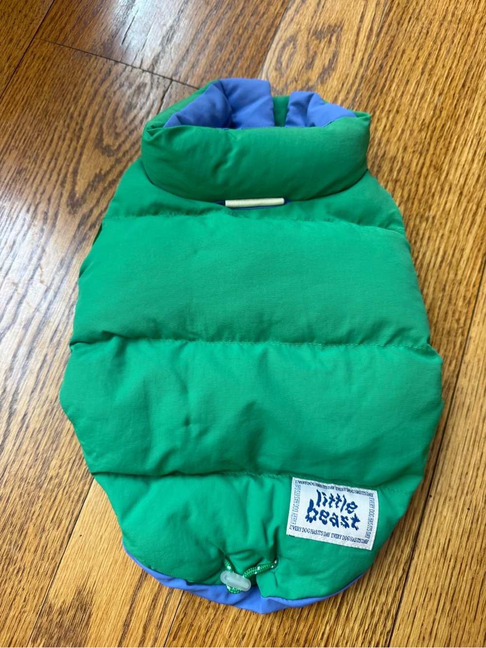 Little Beast dog reversible jacket coat XS Xsmall